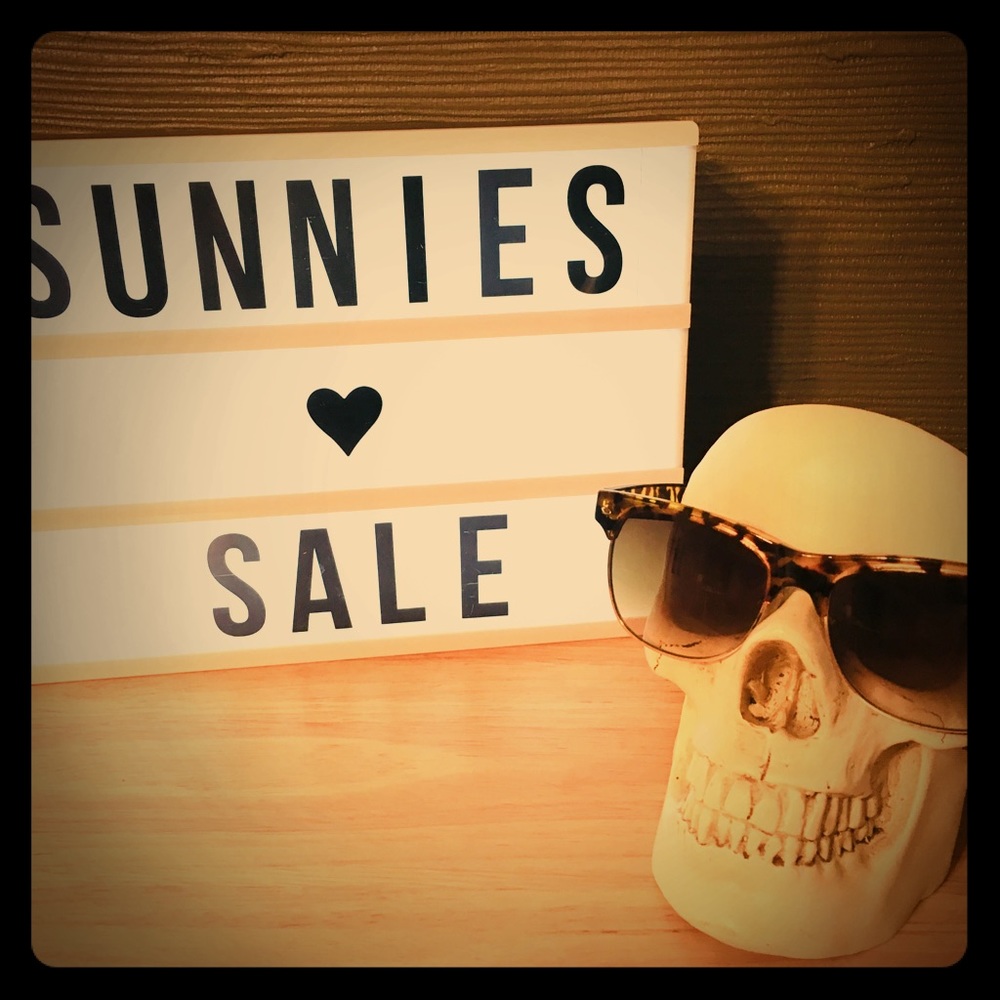 Cotton On Tortoise Shell Half-Frame Waymax Sunnies